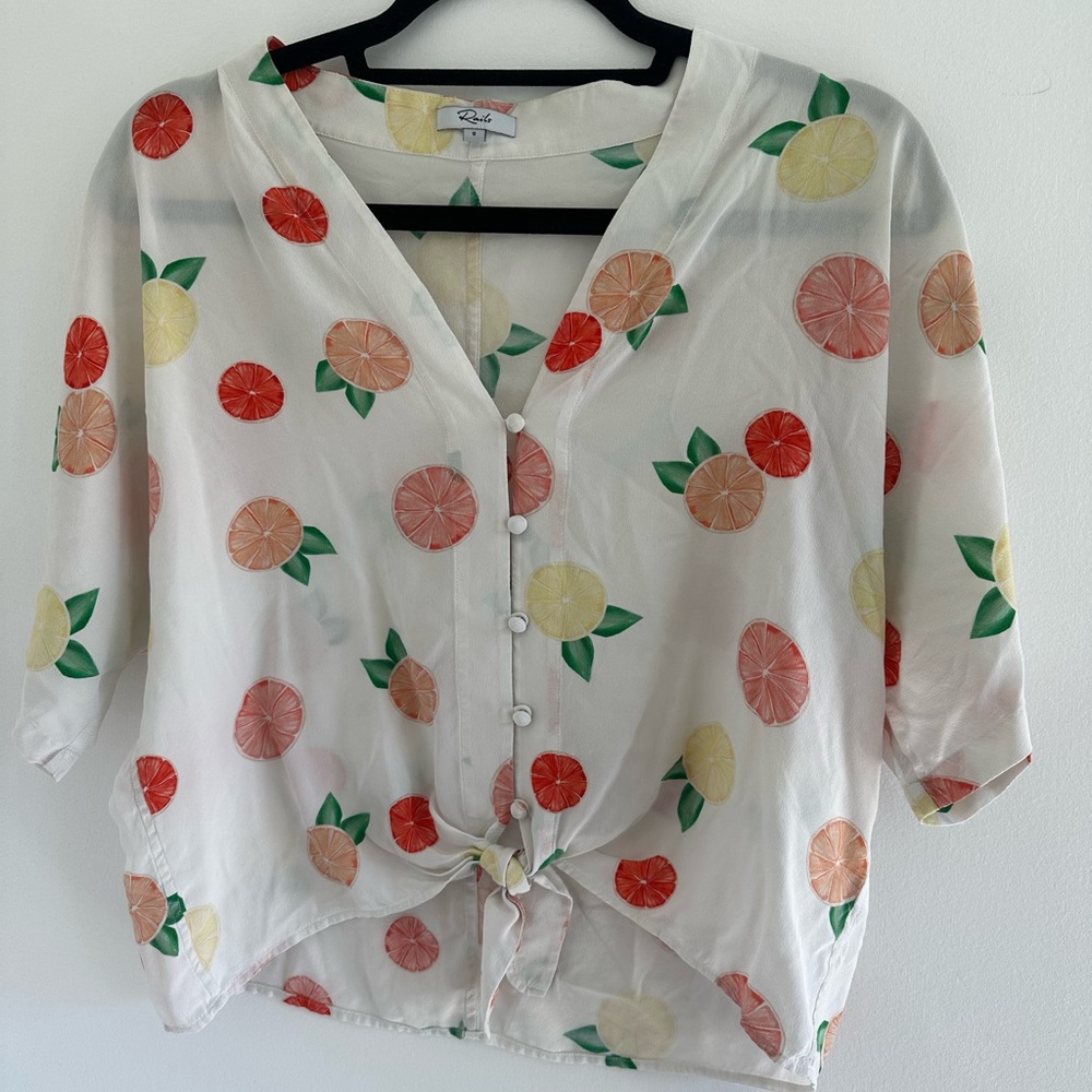 Rails Silk Citrus Top (small)